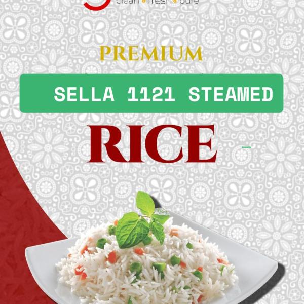 Grano Sella 1121 Steamed Rice Premium Quality
